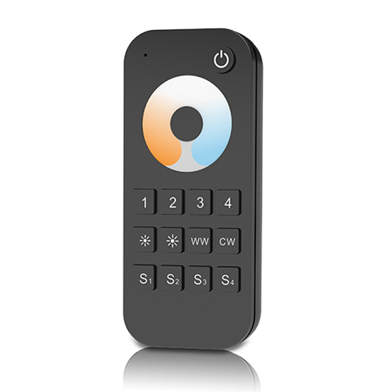 4 Zones RF 2.4G LED Color Temperature Remote controllerRT7 For single color, dual color led strip light 4 Zones RF 2.4G LED Color Temperature Remote controllerRT7 For single color, dual color led strip light